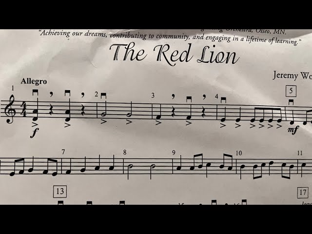 The Red Lion (Violin Cover)