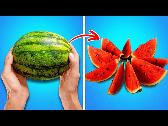 Clever Tips & Hacks To Peel And Cut Fruits And Vegetables