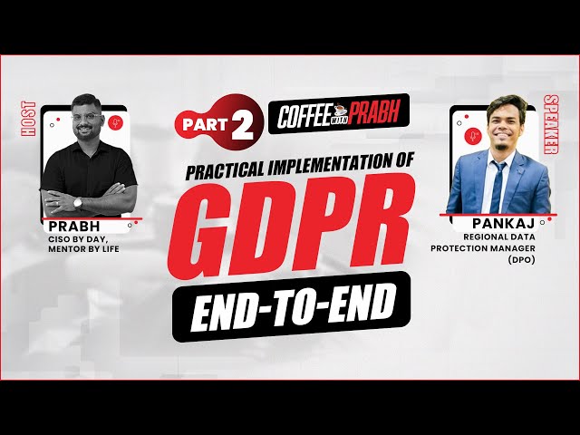 How to Implement GDPR Part 2 :Roadmap for Implementation