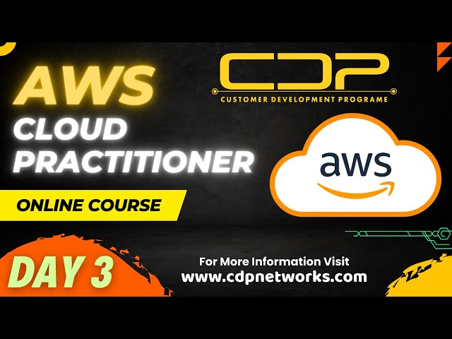 AWS Cloud Practitioner | Day 3 | Intro - S3 Storage | Other Databases | CDP Networks (91) 8828030529