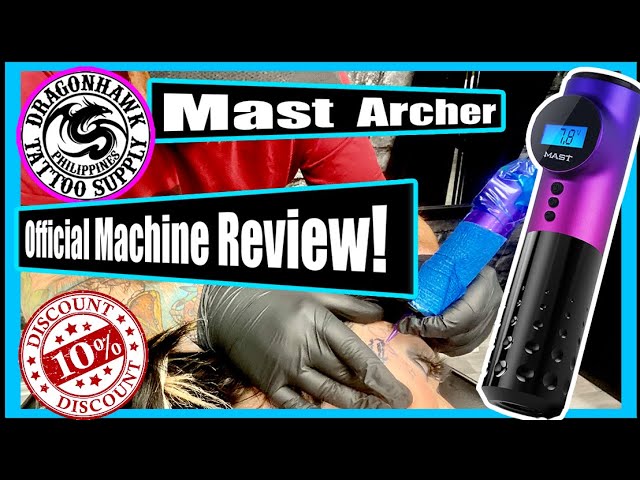 Dragonhawk Mast Archer Tattoo Machine Review!