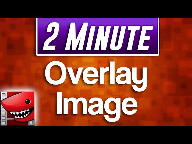 Lightworks : How to Overlay Image (Fast Tutorial)