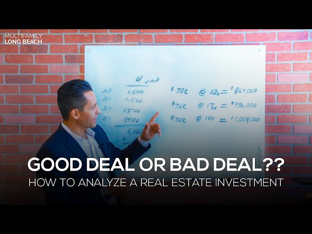 How to Analyze an Investment Property