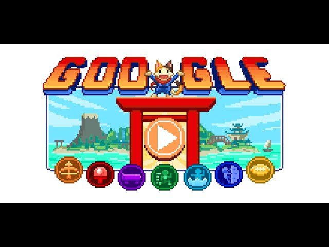 Google Doodle Champion Island Games 10:54