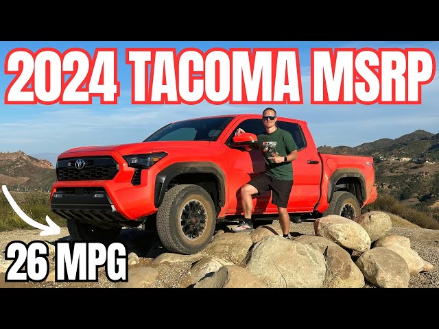 2024 Toyota Tacoma MSRP Break Down + MPG