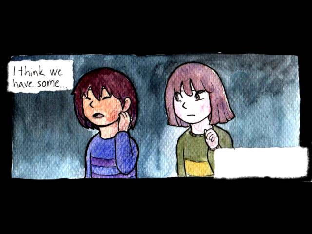 Undertale comic: Tale of the Fallen Child (part 3: The Choice)