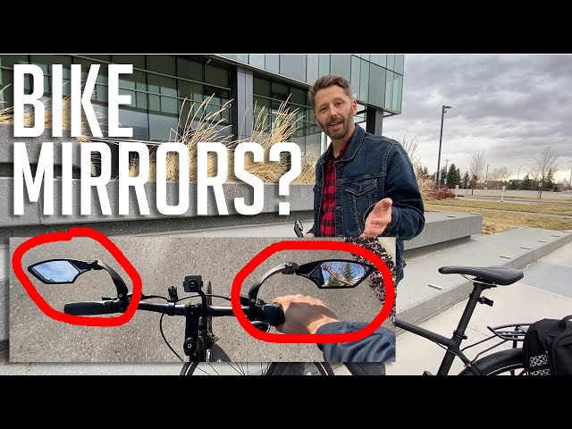 Do you need cycling mirrors for your bike commute? Testing 4 types of bike mirrors