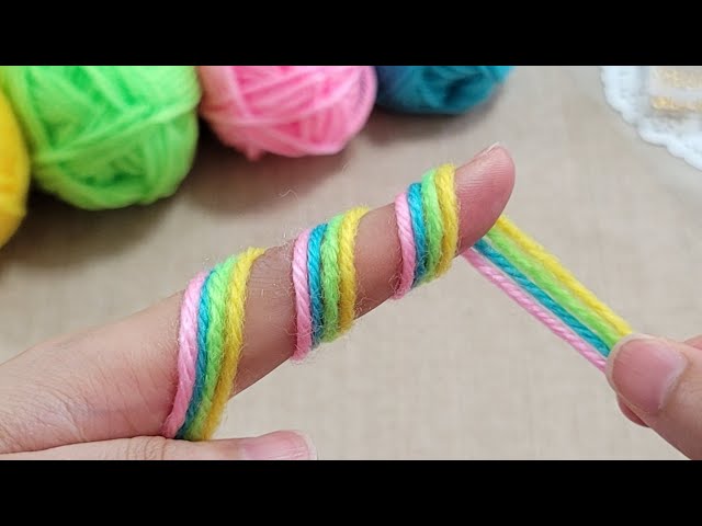 I made 50 in one day and Sold them all! Super genius idea with yarn - Amazing trick