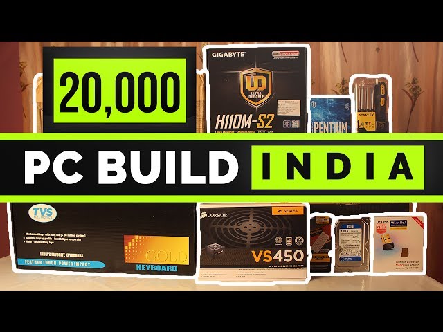 How to Build a PC in HINDI. 20,000 Rs Indian Gaming PC. [PC BUILD INDIA]