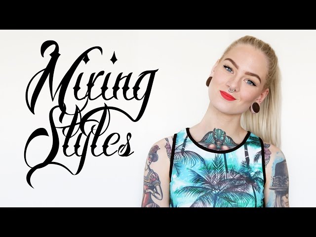 Mixing Tattoo Styles | Katrin Berndt
