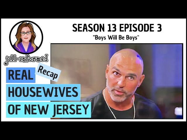 Real Housewives of New Jersey (Recap) Season 13 Episode 3 Bravo TV  (2023)