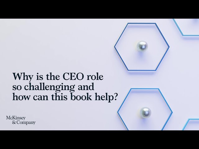 CEO Excellence | Why is the CEO role so challenging and how can this book help?