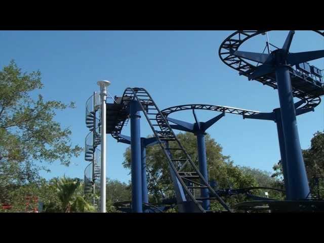 Technic Test Track Roller Coaster POV Legoland Florida On-Ride Wild Mouse
