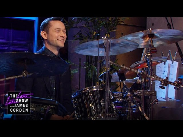 Joseph Gordon-Levitt Takes Over the Drums