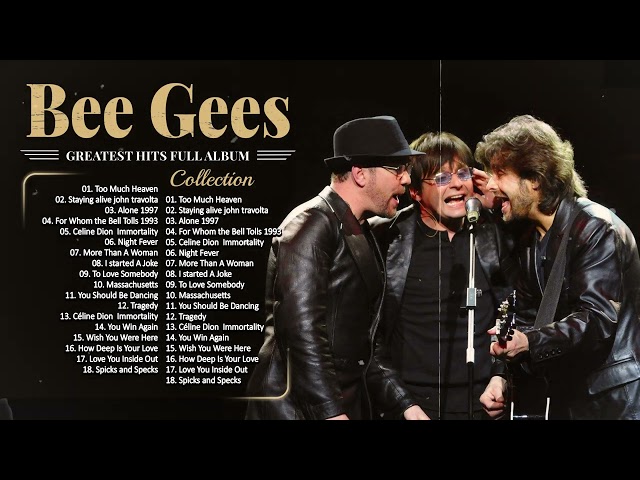 B E E  G E E S Greatest Hit Best Songs ⭐ of B E E  G E E S Full Album 2023