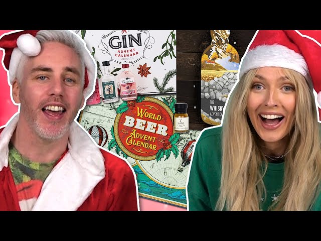Irish People Try Alcohol Advent Calendars 2020 (All 24 Days in One Sitting!)
