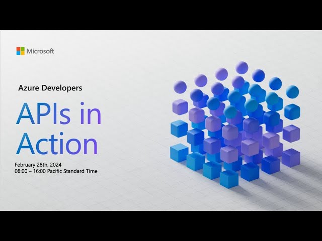 Azure Developers - APIs in Action