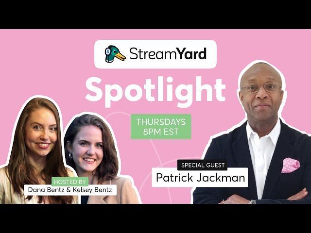 StreamYard Spotlight: How To Use StreamYard To Connect With Others