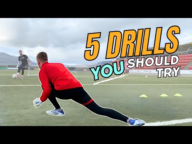 Low-Diving Drills That Will Make You A BETTER Goalkeeper [Part One]