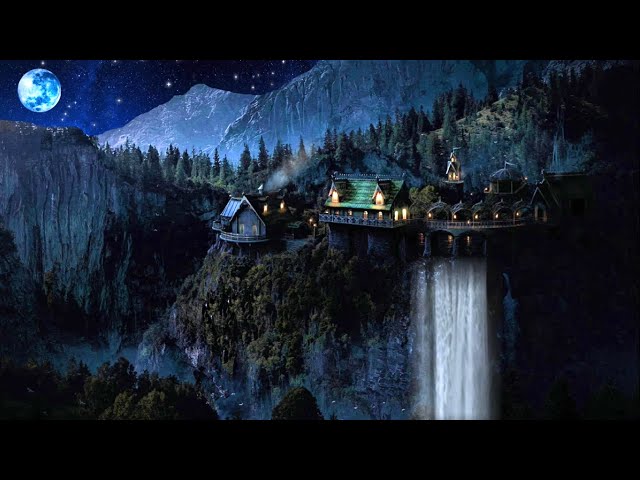 RIVENDELL Night* Tranquil Music & Ambience- Lord of the Rings/Hobbit (10 Hours)