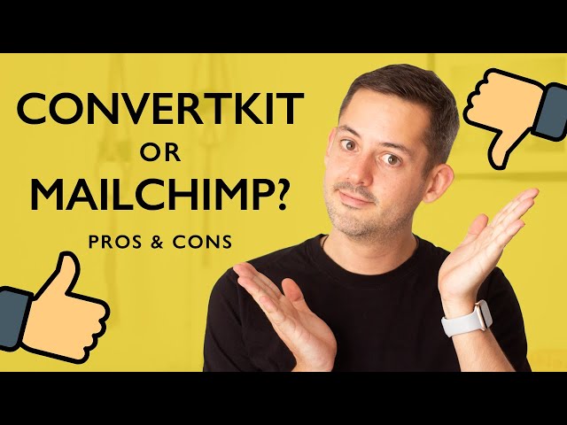 Email Marketing - Convertkit vs MailChimp - The Pros & Cons | Phil Pallen