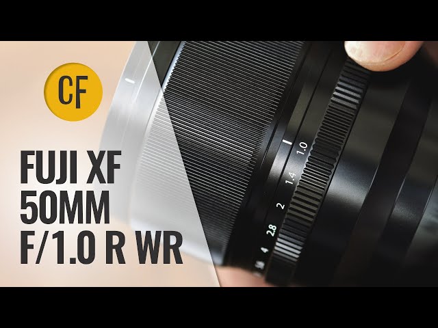 Fuji XF 50mm f/1.0 lens review with samples