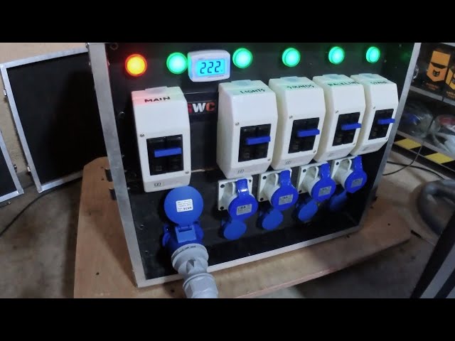 DIY POWER DISTRO / POWER PACK BY: GWC LIGHTS AND SOUNDS
