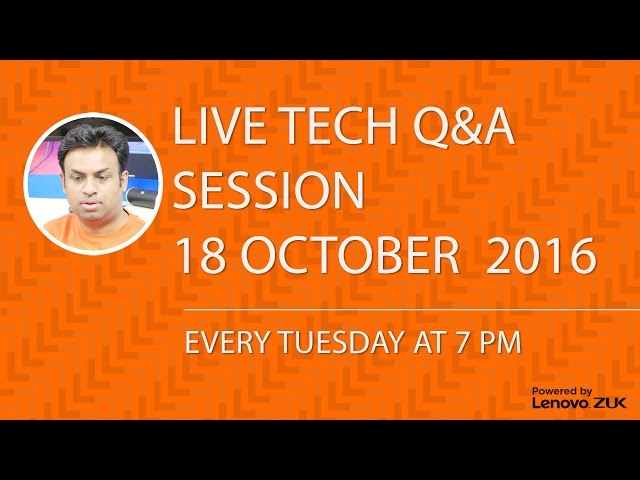 #151 Live Tech Q&A Session with Geekyranjit