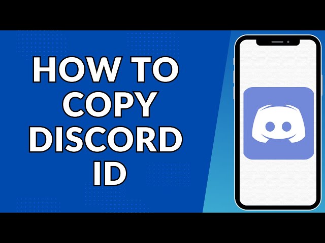 How to Copy Discord id on Mobile