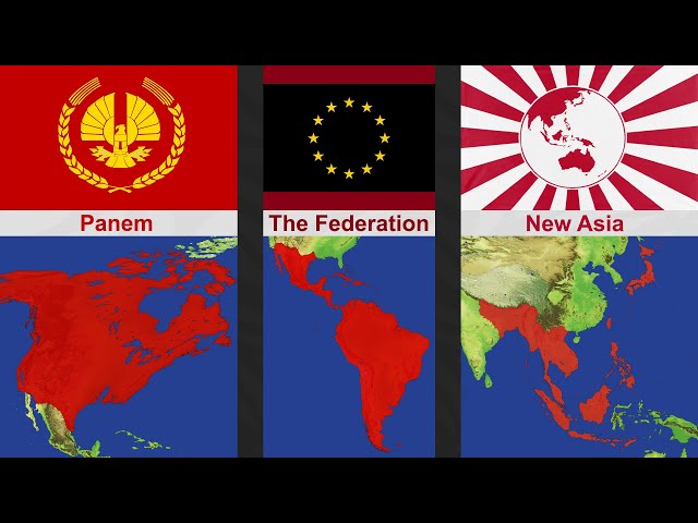 Alternate Countries From Fiction - 3 Mini Scenarios