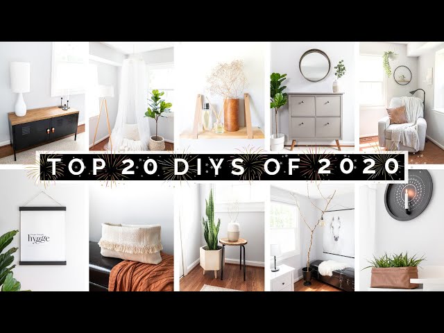 TOP 20 DIY HOME DECOR & IKEA HACKS OF 2020 | AFFORDABLE & AESTHETIC | 2021 DIY DECOR INSPIRATION