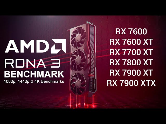 AMD RX 7600 vs RX 7600 XT vs RX 7700 XT vs RX 7800 XT vs RX 7900 XT vs RX 7900 XTX