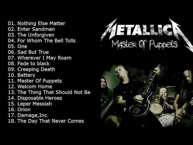 La mejor de Metallica - Metallica Greatest Hits