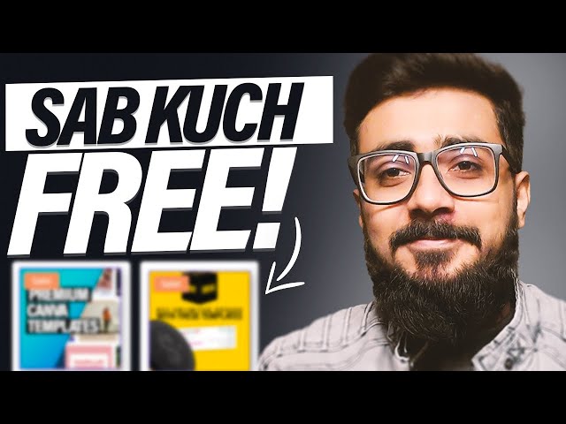 SAB KUCH FREE! Marketing Templates, Canva Templates and much More