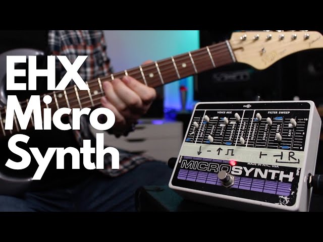Electro Harmonix EHX Micro Synth Guitar Demo - Dan Leggatt