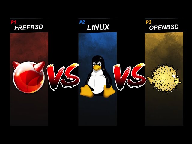 Linux vs. OpenBSD vs. FreeBSD