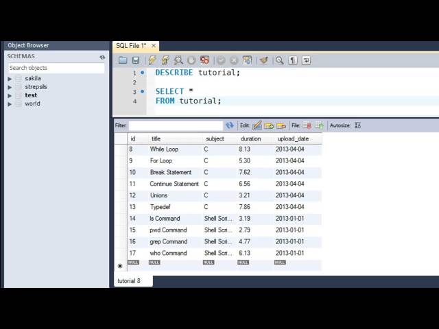 SQL Tutorial - 26: The GROUP BY Clause