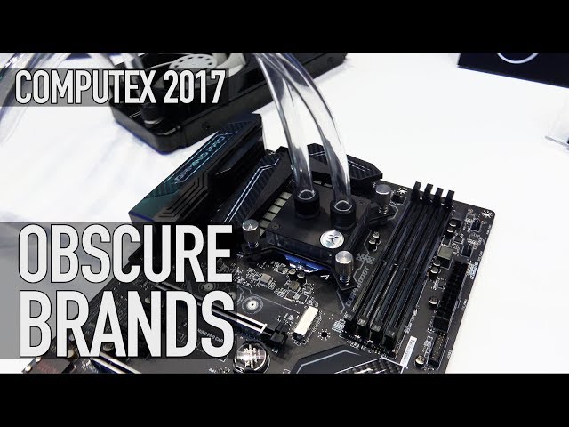 Awesome Lesser Known Brands at Computex 2017 | Solleron, QNAP, EK Water Blocks, EZ Dupe, Teamgroup