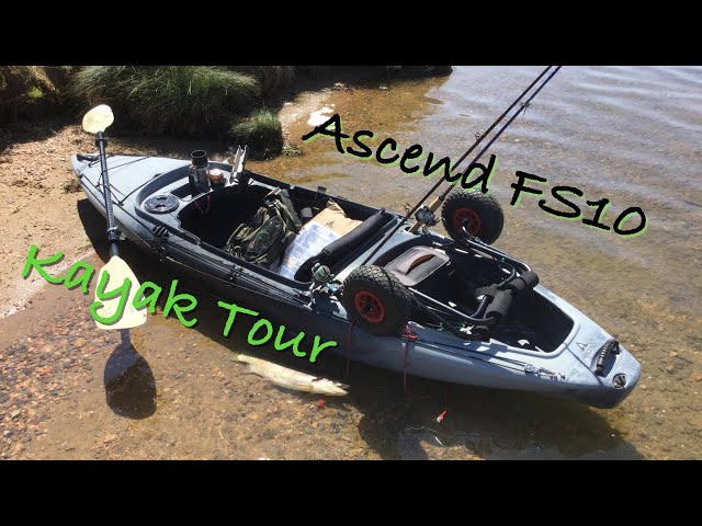 Tour of My Modified Ascend FS10 Fishing Kayak