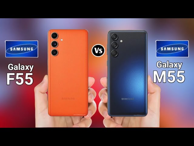 Samsung Galaxy F55 5g Vs Samsung Galaxy M55 5g | Galaxy M55 vs Galaxy F55 5g @TechnoRuhez