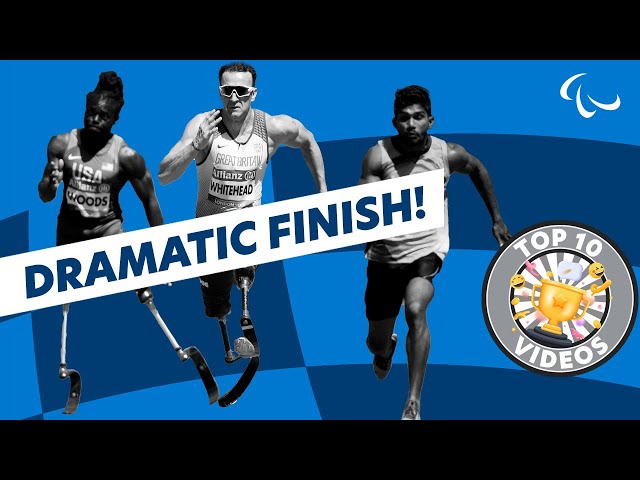 Men's 100m T42 | Round 1 Heat 1 | London 2017 World Para Athletics Championships