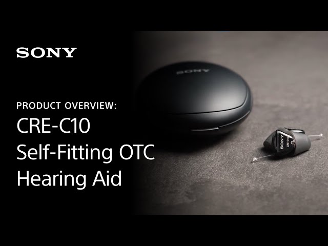 Sony | CRE-C10 Self-Fitting, OTC Hearing Aid