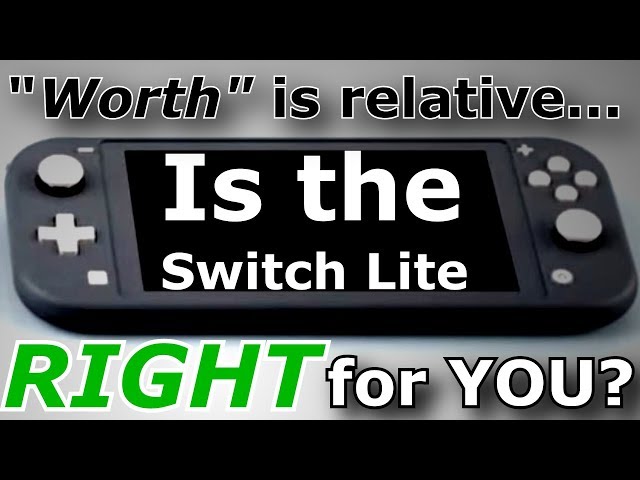 Forget "worth", is the Nintendo Switch Lite RIGHT for you?