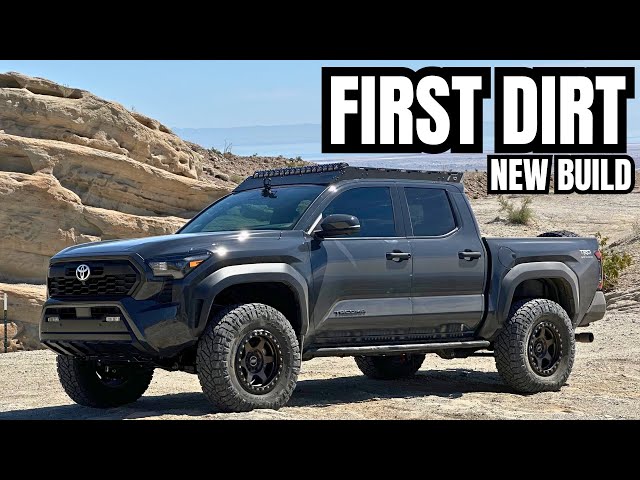 Newly Built 2024 Toyota Tacoma TRD Off-Road Desert Testing