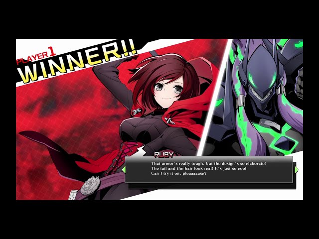 BlazBlue Cross Tag Battle 2.0: Ruby Rose All Special Interactions (English)