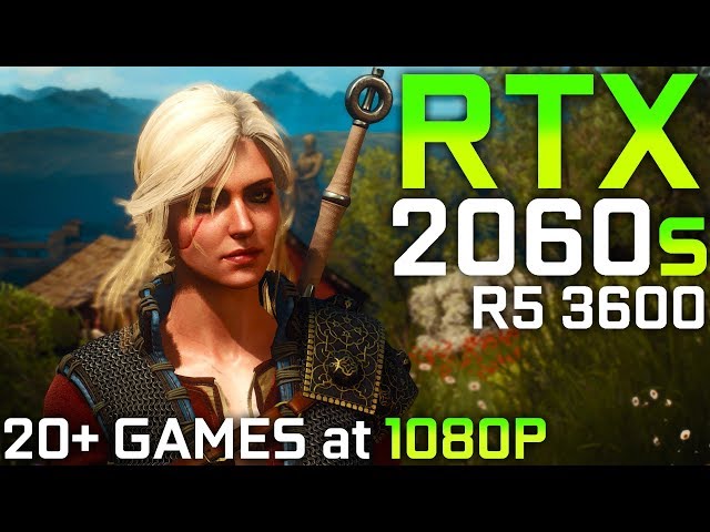 RTX 2060 SUPER + RYZEN 5 3600 TEST IN 20+ GAMES