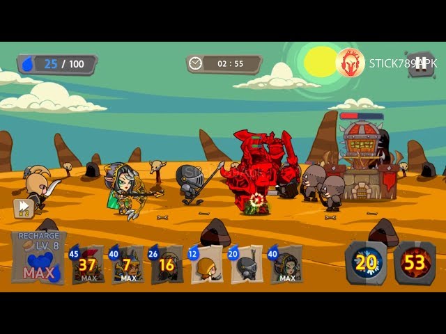 🤴🏻Royal Defense King Unlock All HEROES Part 4⚜️STAGE 29 - 33 Apk Mod Android/IOS Best Gameplay #FHD