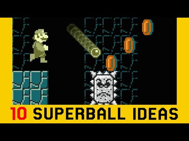 10 Ideas for the Superball Flower Power-Up - Super Mario Maker 2
