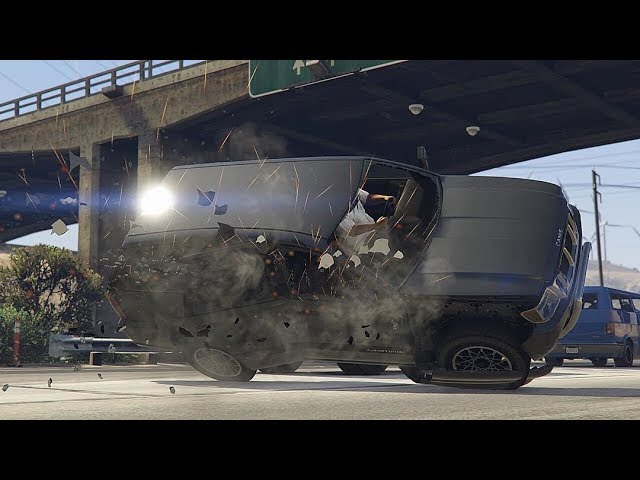 GTA 5 EXTREME CAR CRASHES COMPILATION!!!