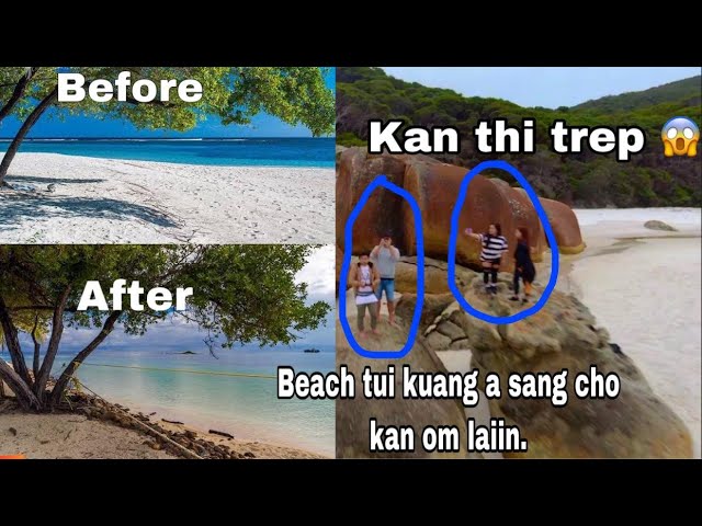 Beach ah kan om laiin Tuikuang a rawn sang chho